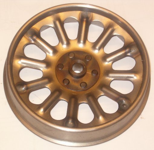 Blechrad f&uuml;r Handhebeldraisine