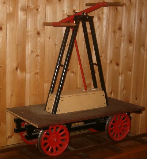 Blechrad f&uuml;r Handhebeldraisine