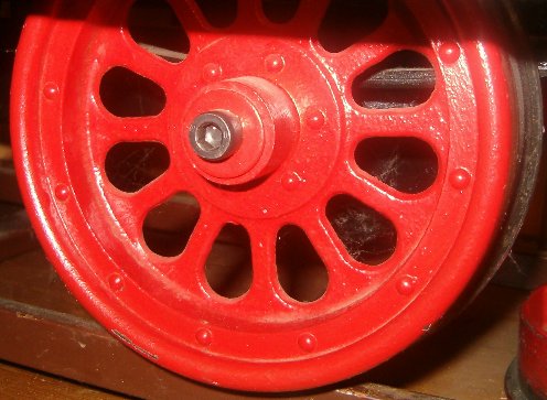 Rad f&uuml;r Motordraisine